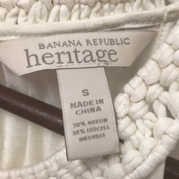 Cream light top - banana republic heritage size S - Picture 4 of 4